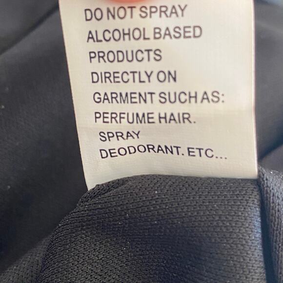 MAC DUGGAL Sleeveless V Neck Bow Detail Mermaid Maxi Gown NWT Black, Size 10 - Picture 14 of 16